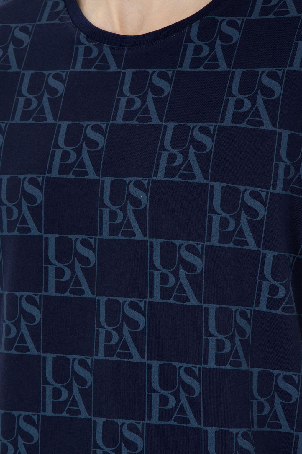 Мужская темно-синяя футболка - U.s. polo assn фото 7