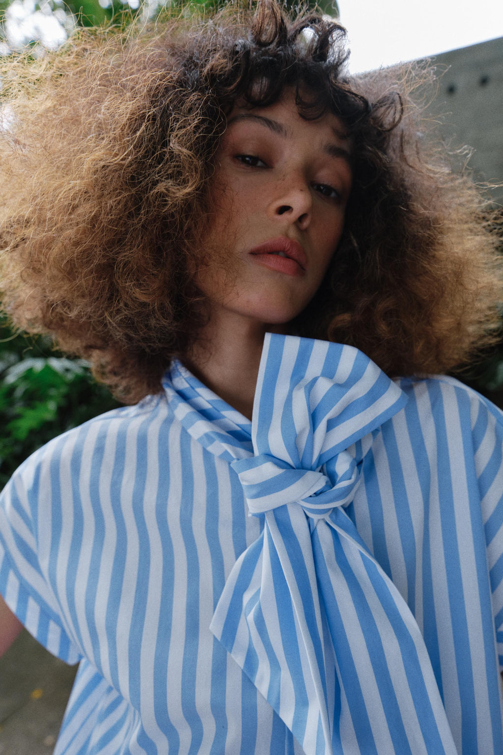 CAMISA RAYAS LAZO / Azul / Blanco - Zara фото 2