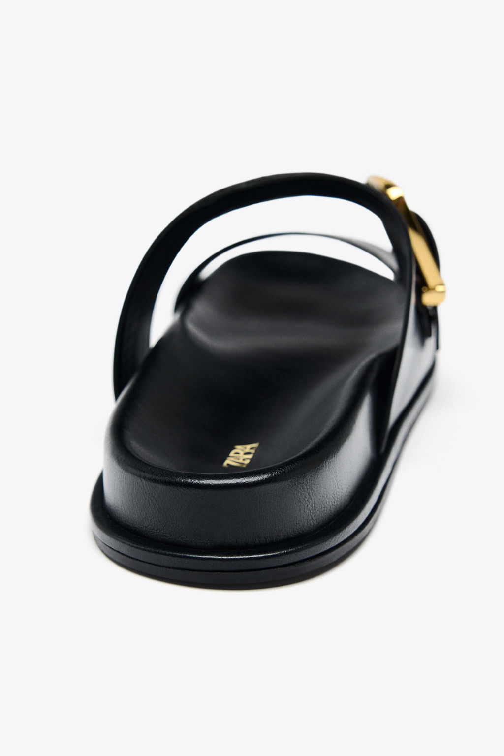 BUCKLED FLAT SANDALS