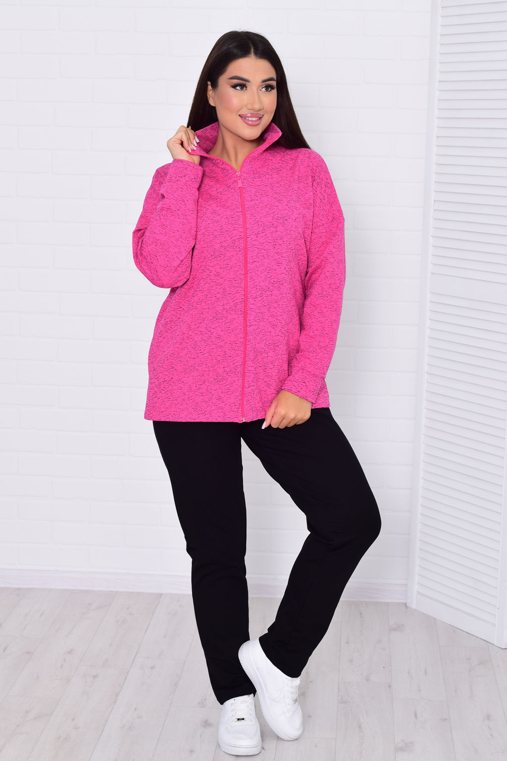Костюм женский 5-331 из футера двунитки - Новое кимоно фото 31