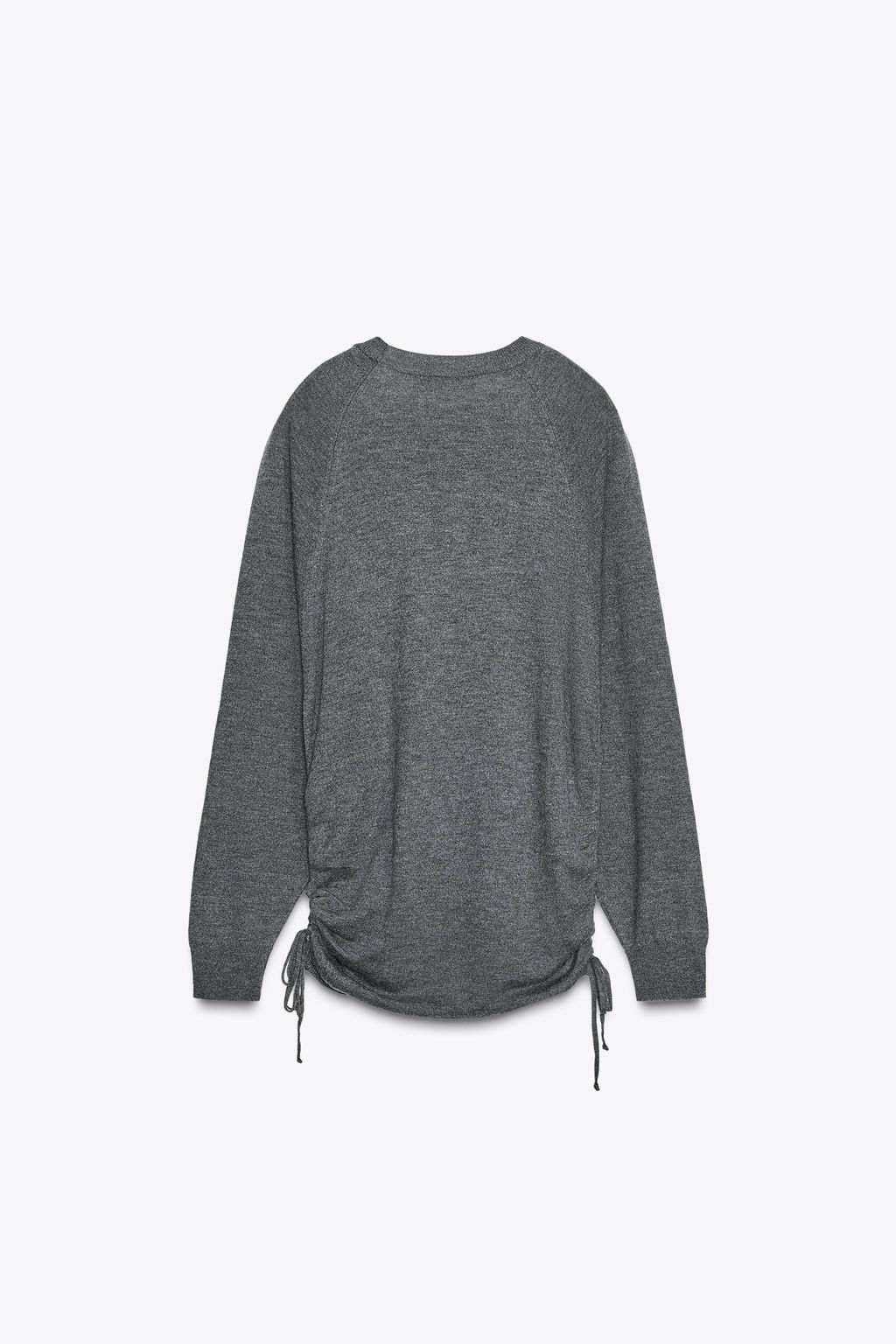 KNIT SWEATER WITH TIE DETAILS - Zara фото 2