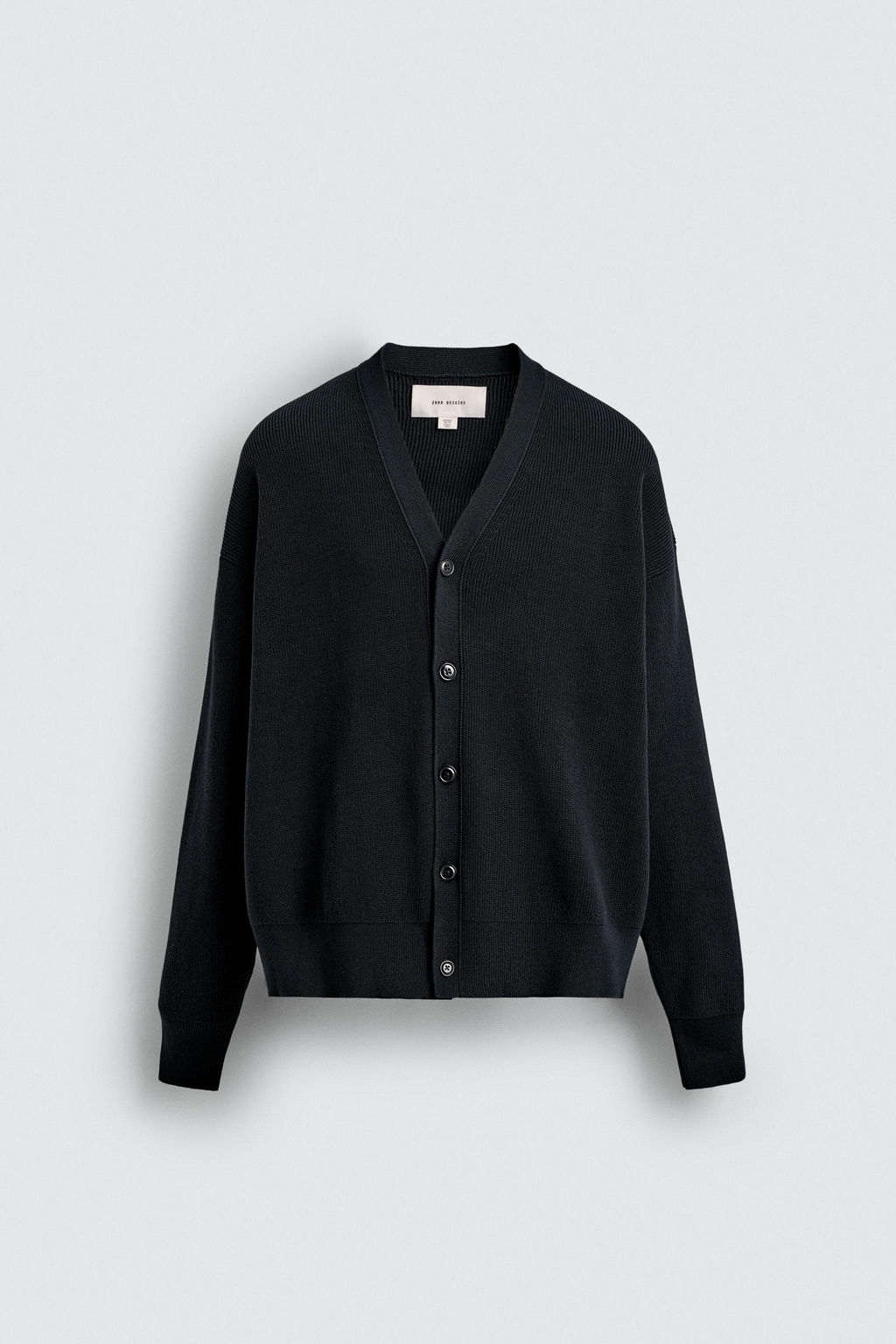 REGULAR FIT COTTON CARDIGAN - Zara фото 7
