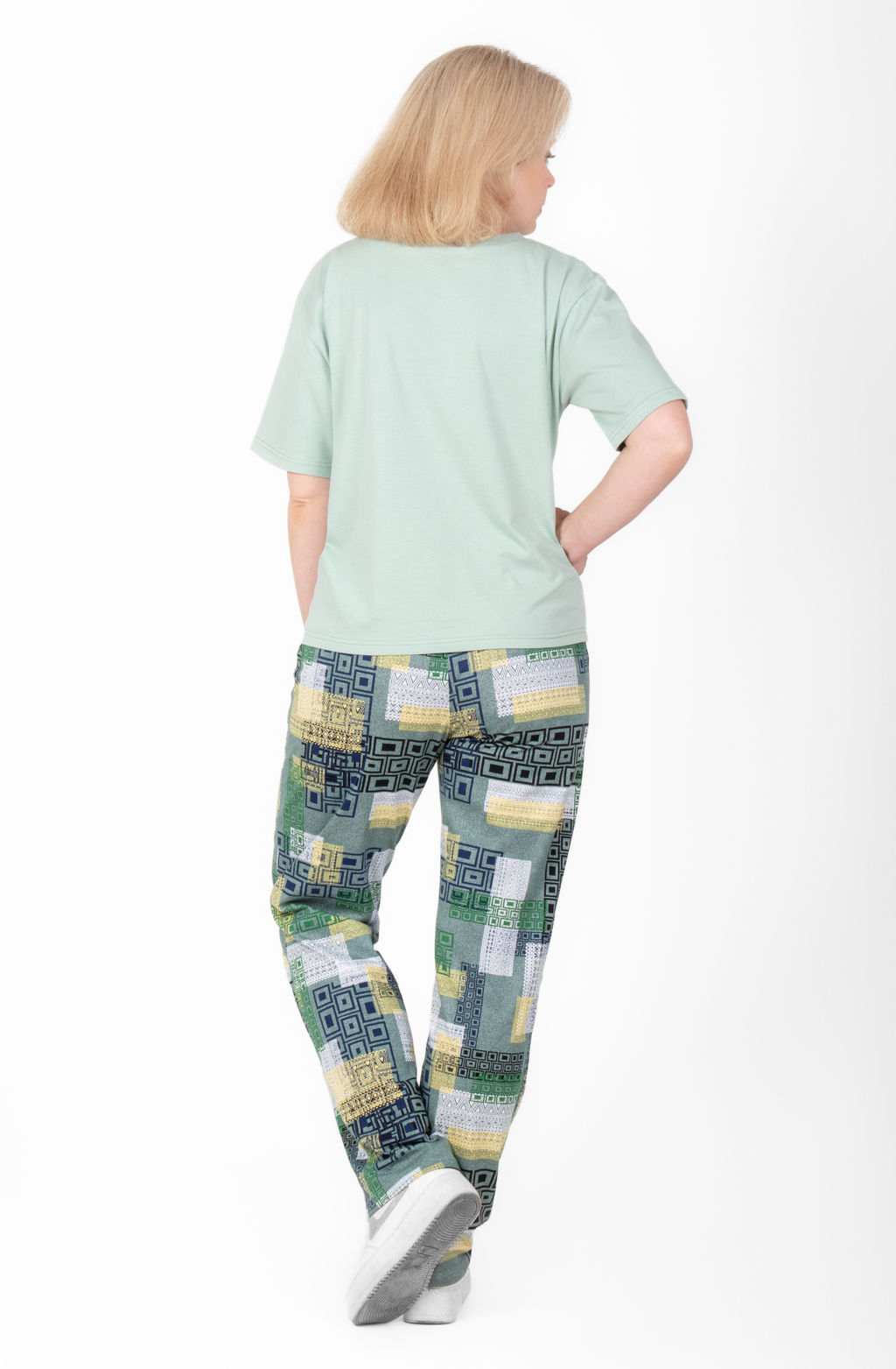 Костюм Рассвет К-290 (46-62) кулирка - Лотос фото 8