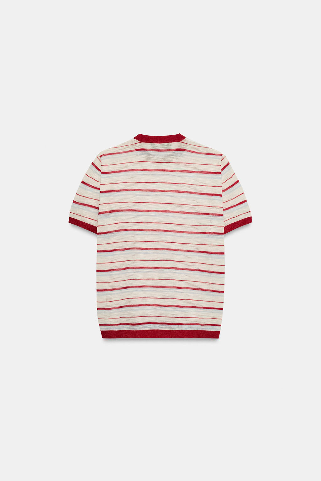 TOP PUNTO RAYAS MANGA CORTA / Multicolor - Zara фото 5