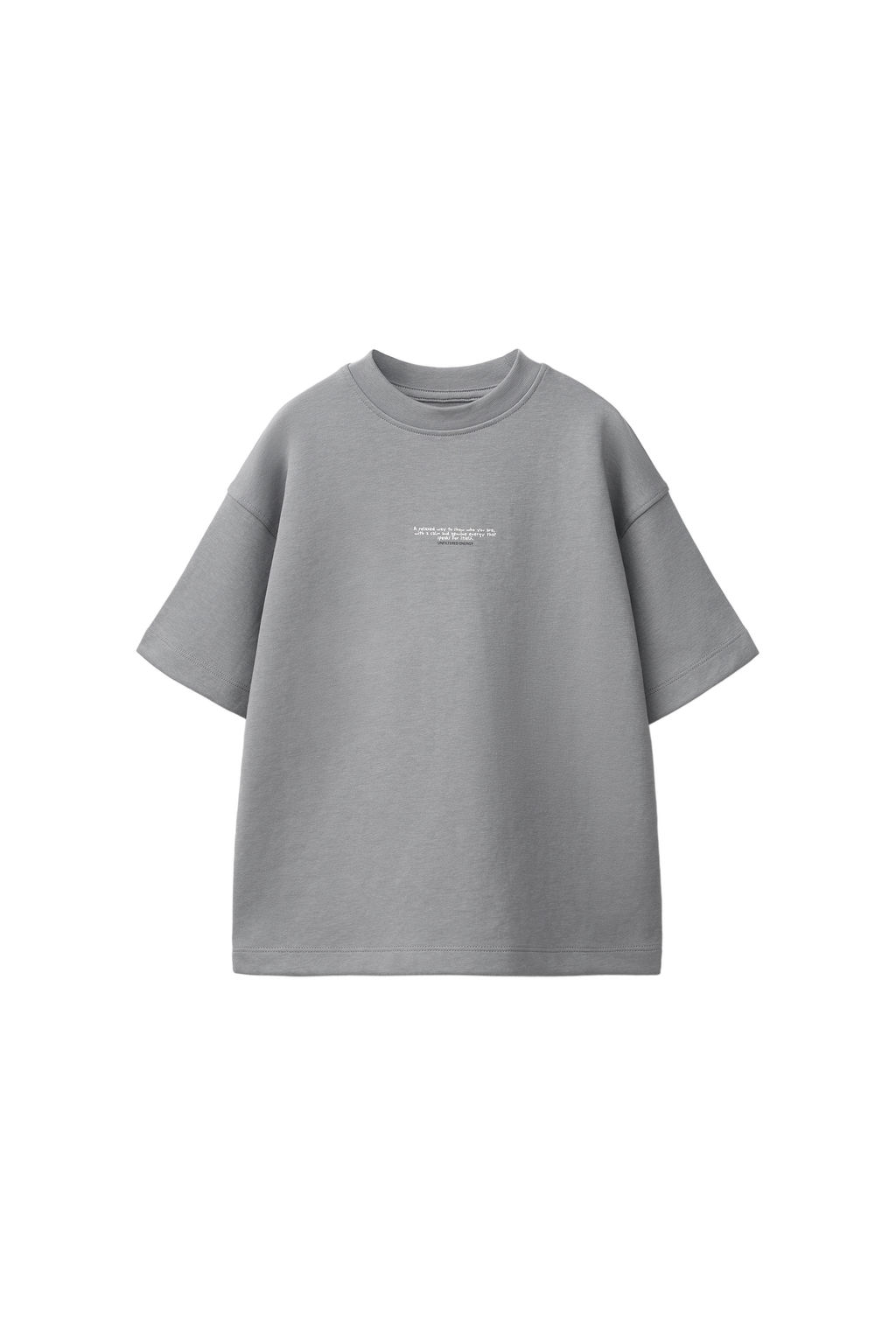 CONJUNTO CAMISETA Y BERMUDA INTERLOCK / Gris vigor?