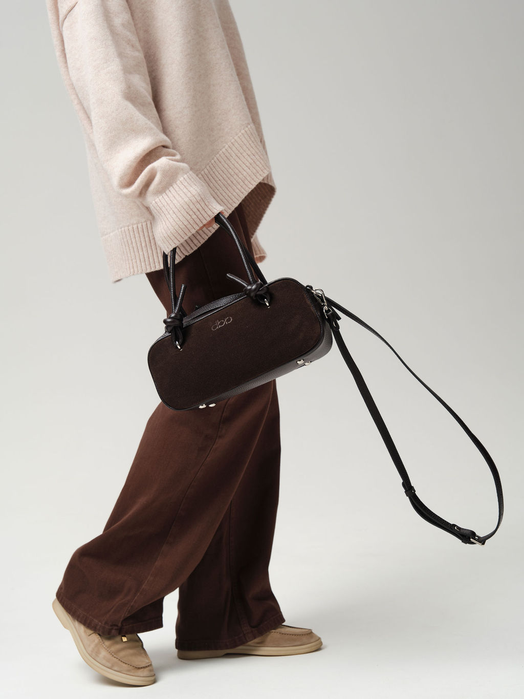 Сумка Curl DBR 31363 черный каштан  фото 9