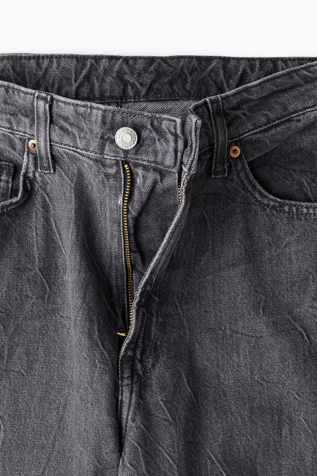 Curvy Fit Baggy High Jeans - H&m фото 7