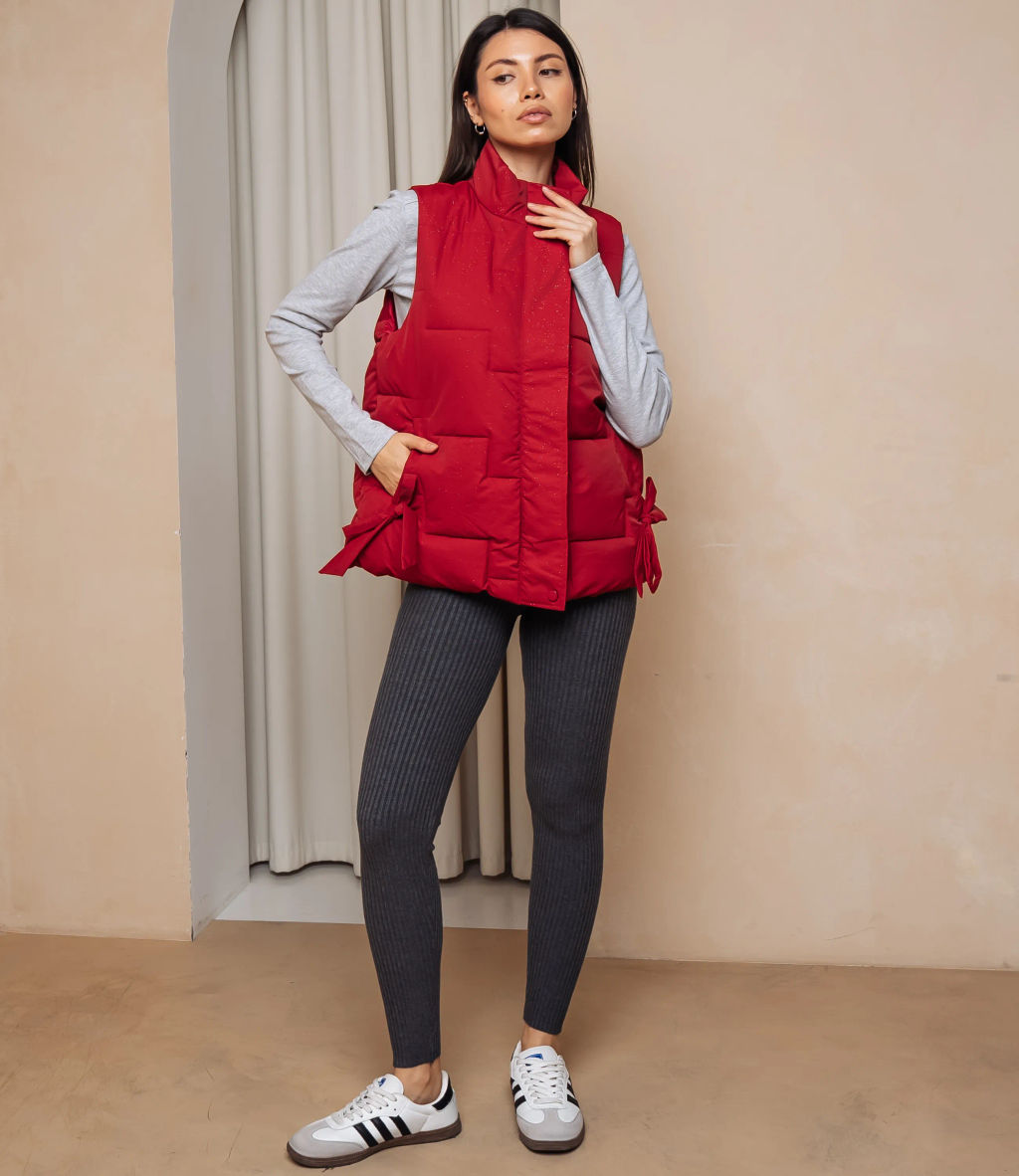 Жилет #КТ2391, красный - Dommod фото 4
