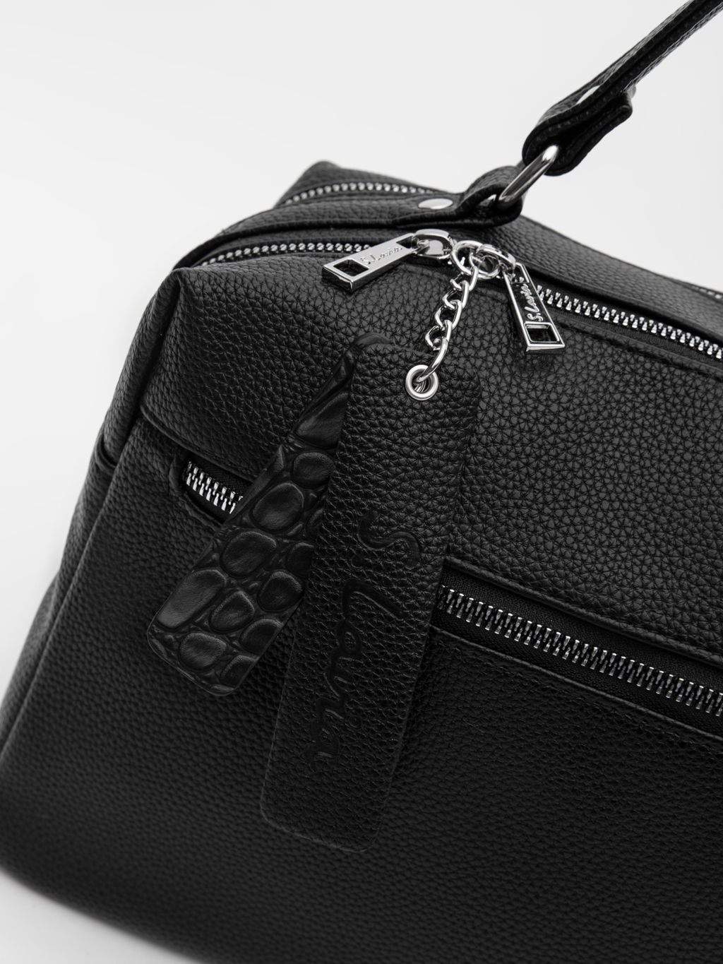 Чёрный саквояж S.Lavia  фото 5