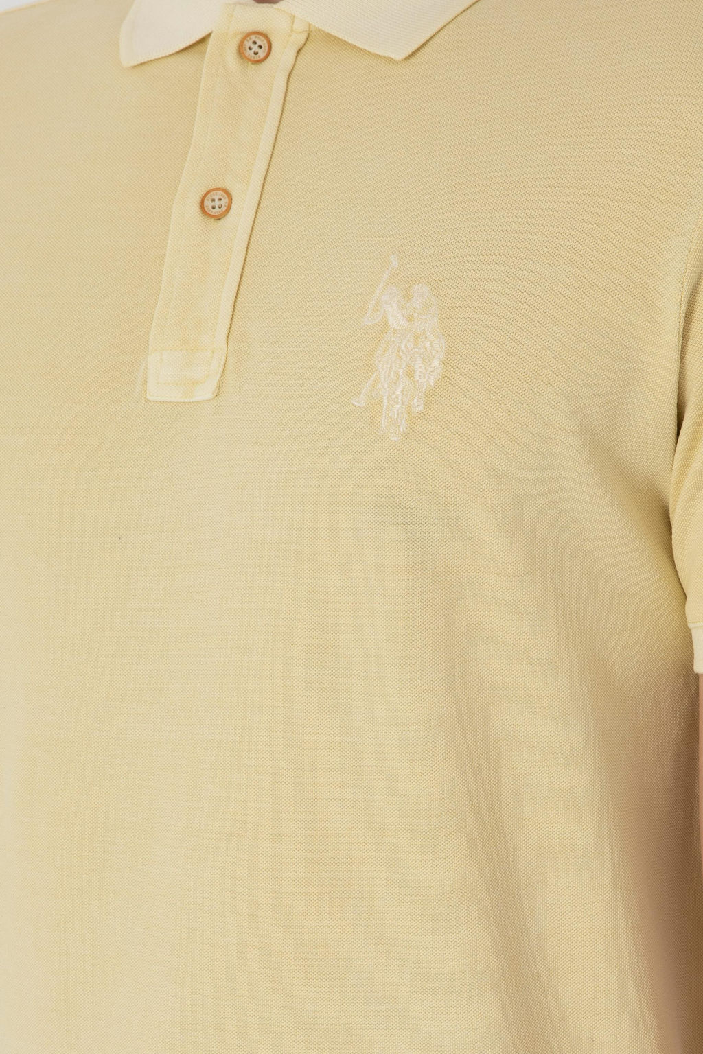 Erkek Slim Fit Polo Yaka A__k Haki Basic Ti__rt Sepette S_rpriz _ndirim - U.s. polo assn фото 7