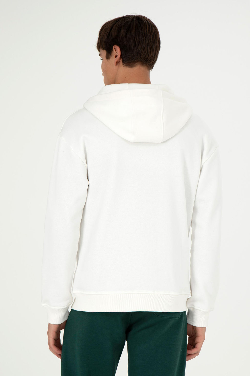 Мужской кремовый вязаный кардиган Неожиданная скидка в корзине - U.s. polo assn фото 5