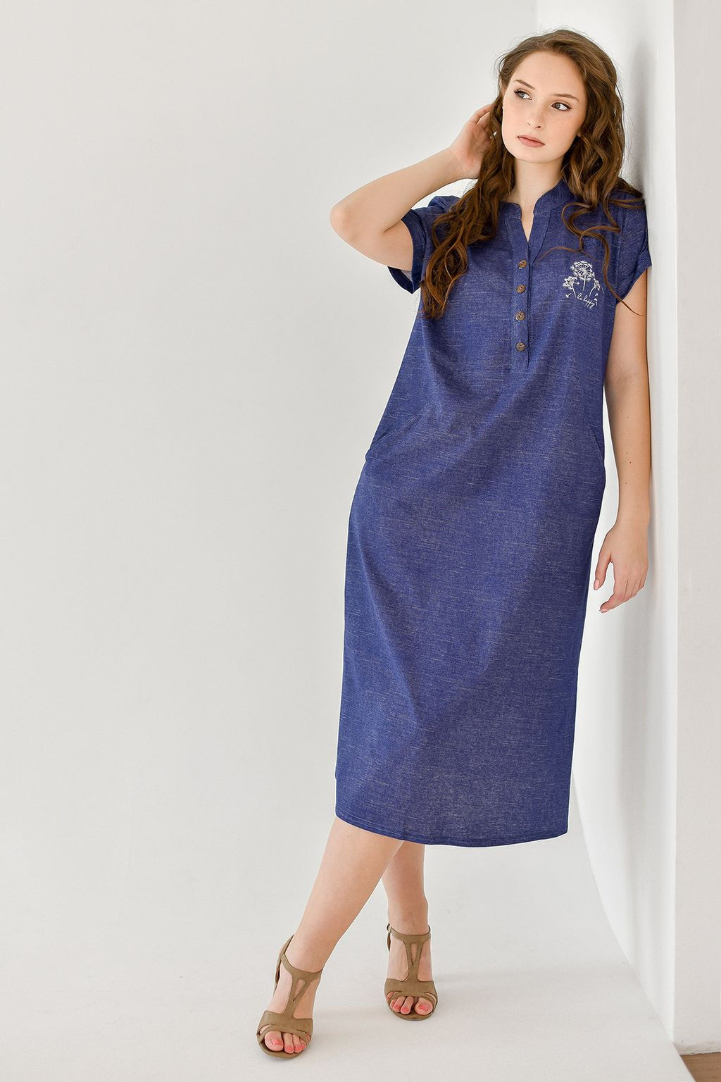 Платье женское "Лён"