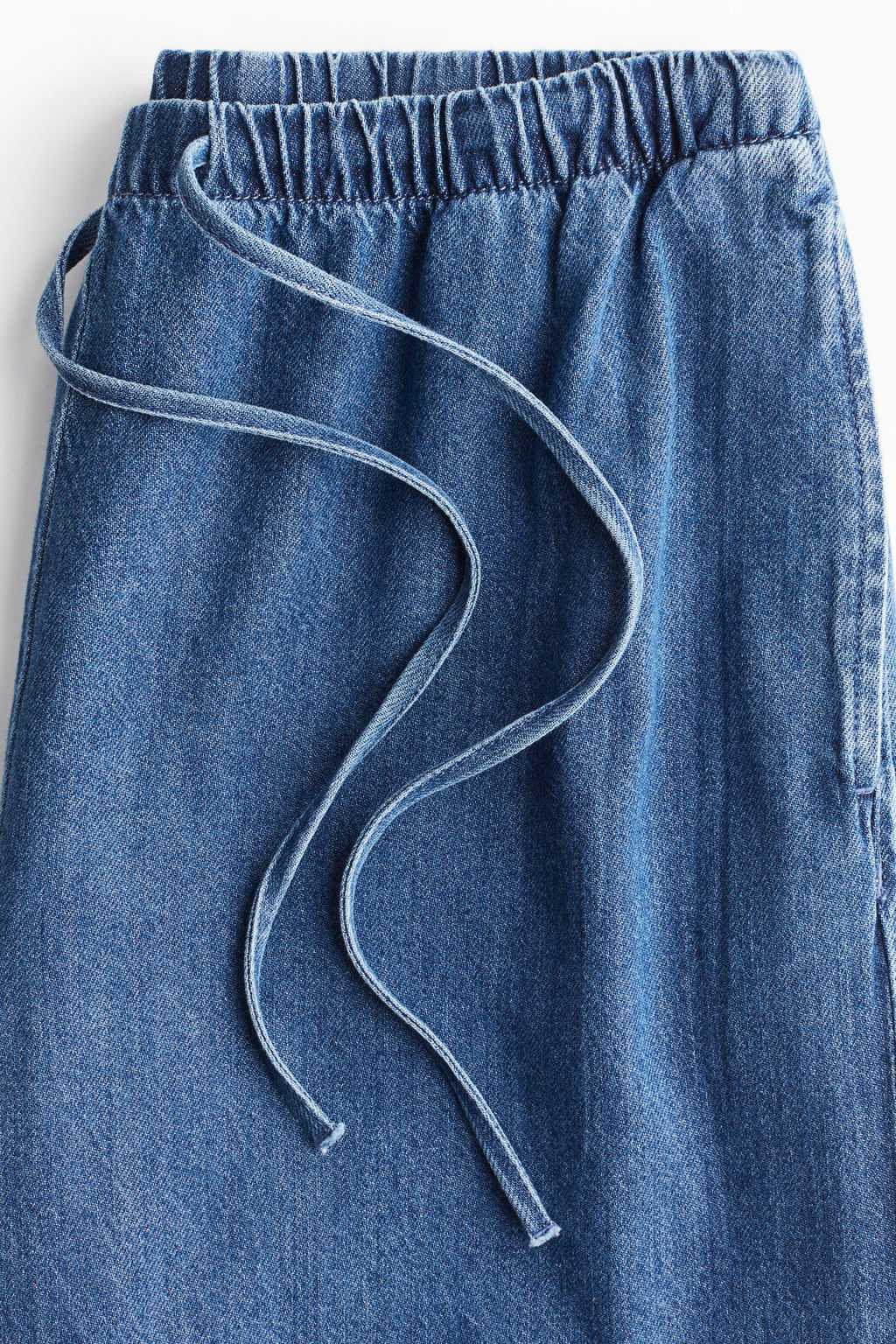 Pantal?n denim con cord?n de ajuste Feather Soft - H&m фото 7