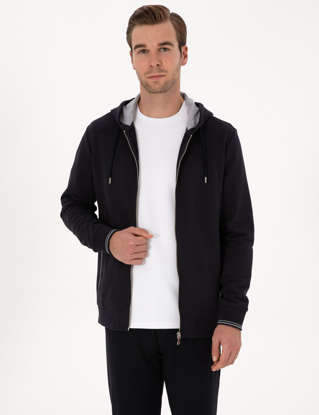 Lacivert Regular Fit Sweatshirt