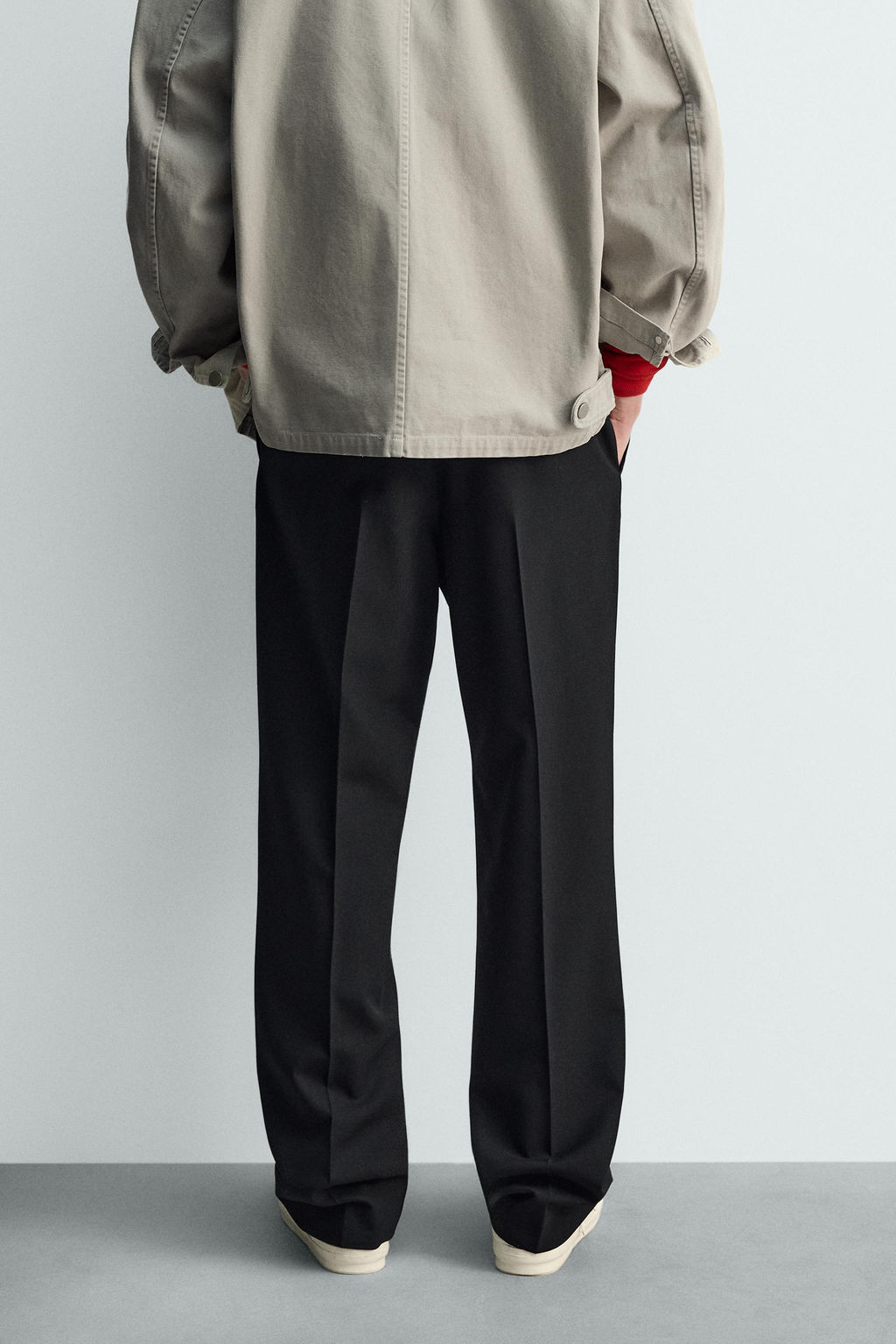 PANTAL?N BALLOON FIT / Gris / Azul - Zara фото 19