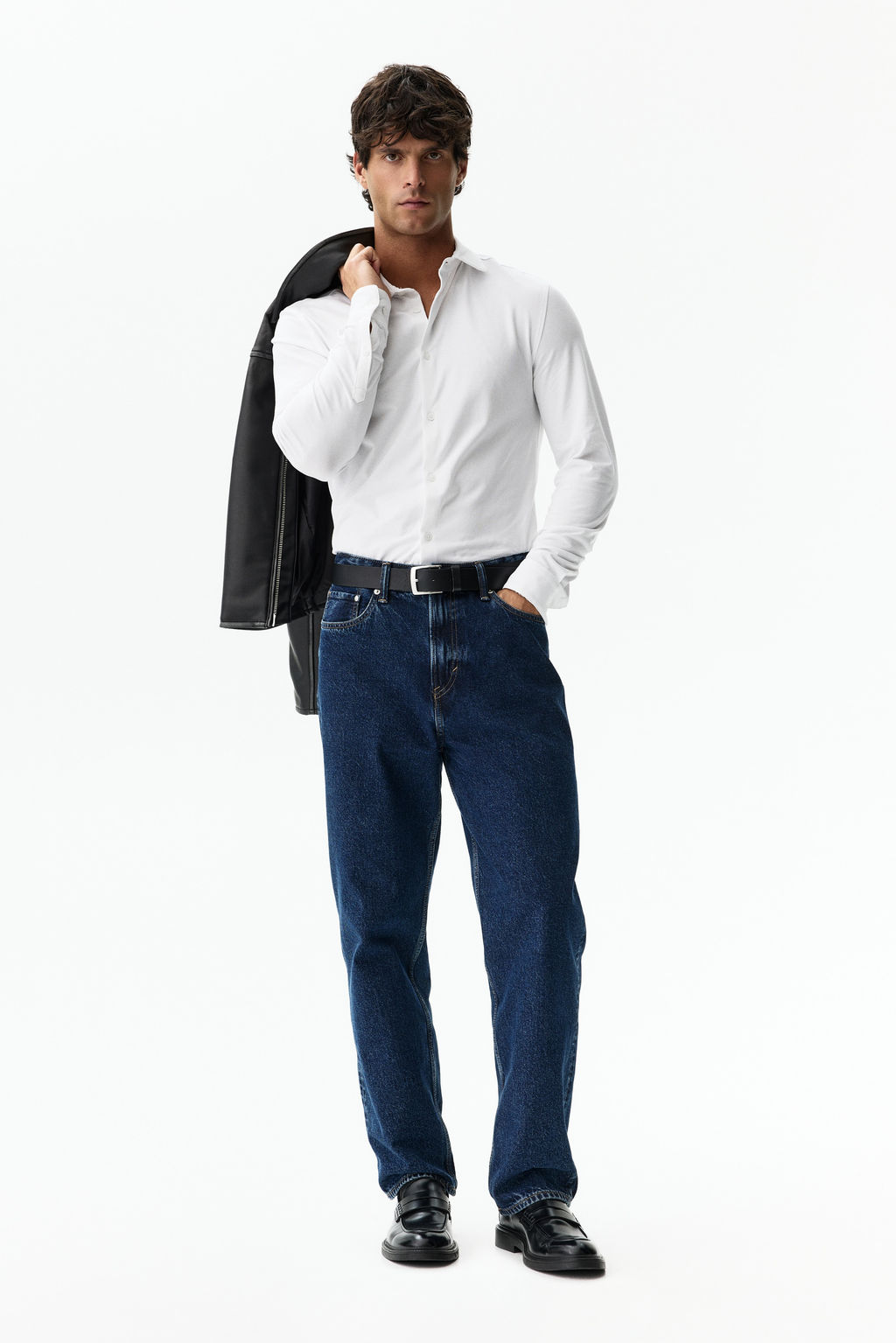 Camisa Four-way stretch Slim Fit - H&m фото 9