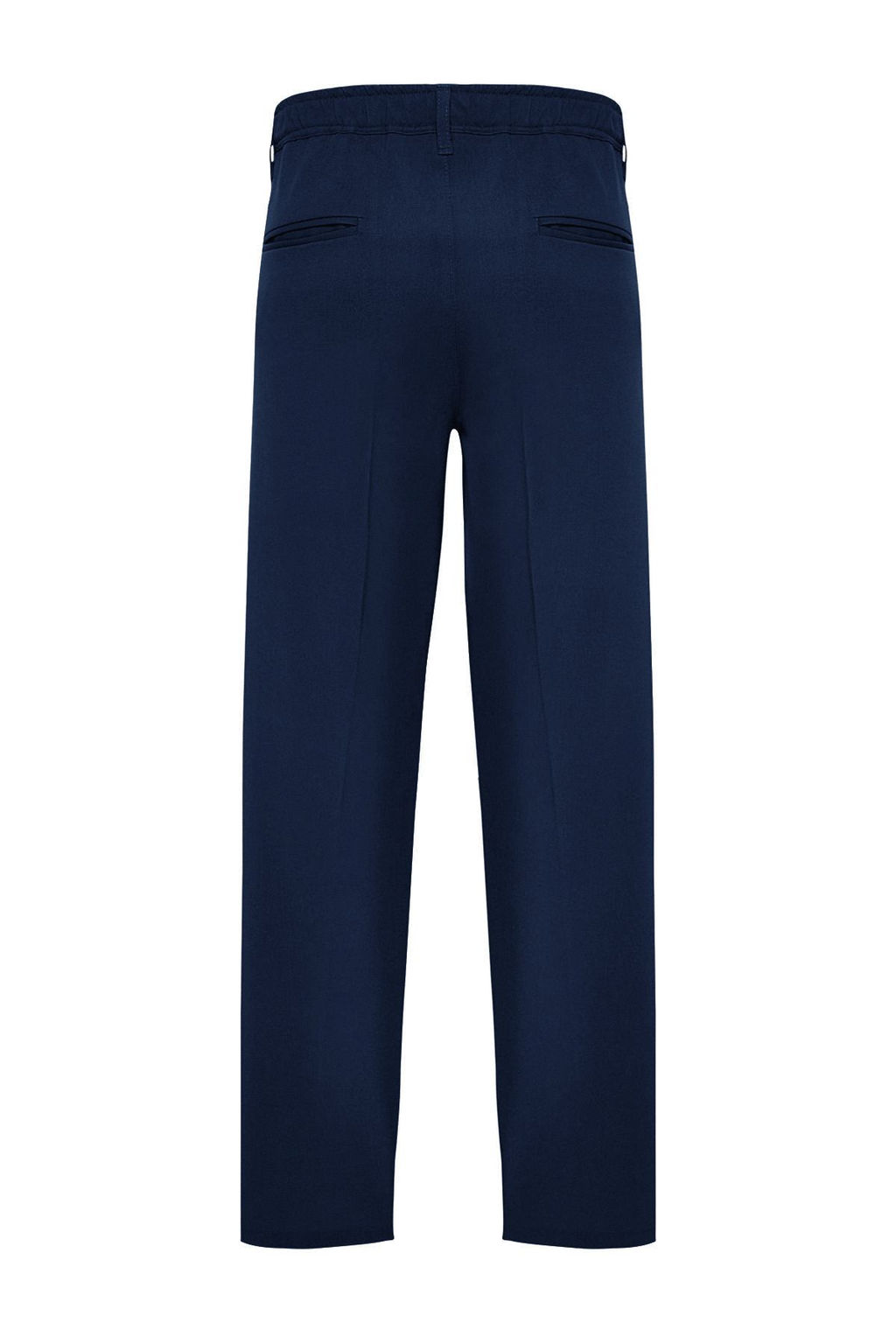 Lacivert Pileli Klasik Baggy Fit Kumas Pantolon TMNSS24PL00024