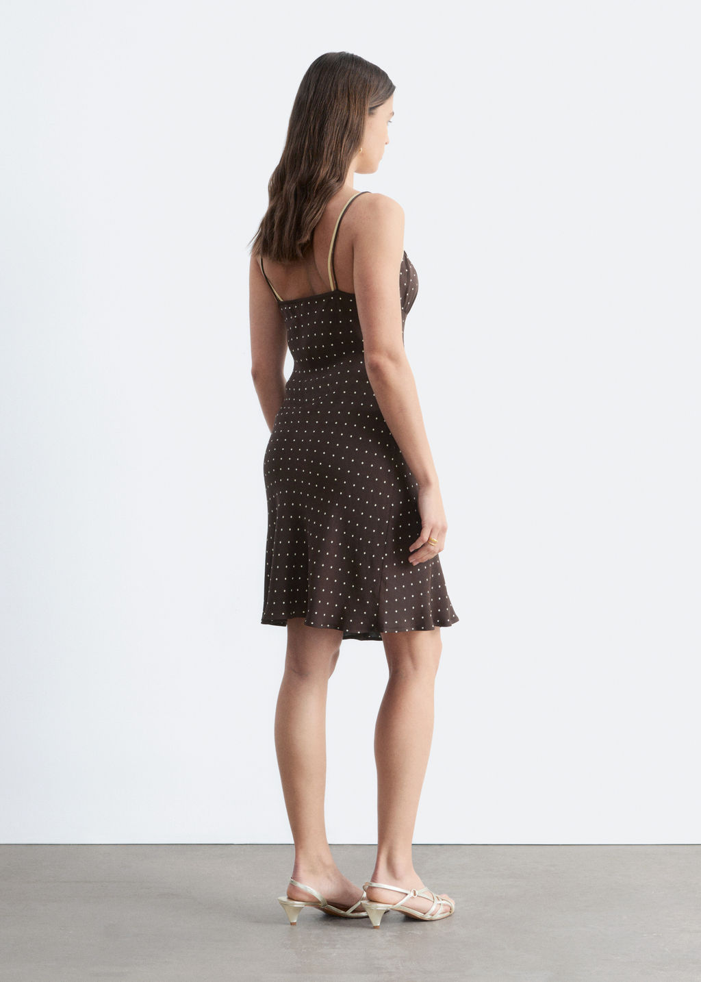 Minivestido con cord?n de ajuste - H&m фото 8
