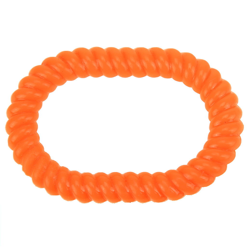 Игрушка для собаки Овал 8х5,5см h1см, ПВХ, цвета микс, на картоне (Китай)