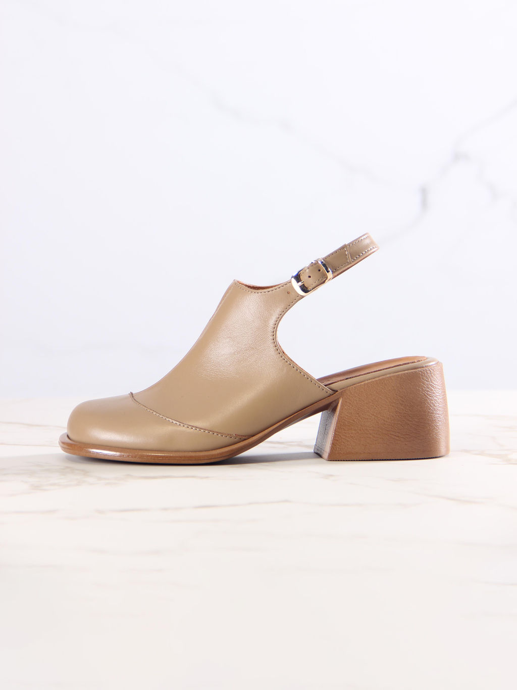 Босоножки 5133.23663be.Круассан майами+коричневый