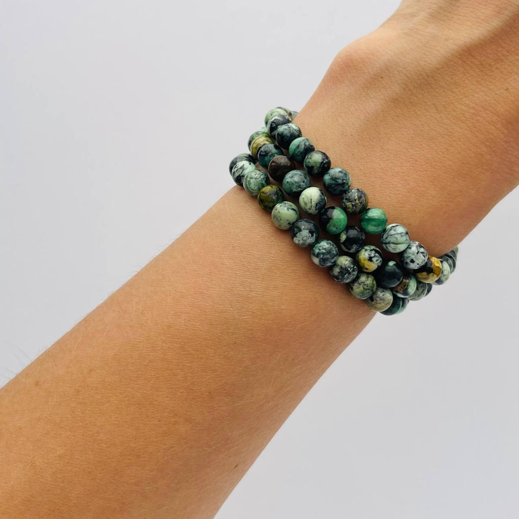 Бусины для украшений из Варисцита - Радуга самоцветов фото 2