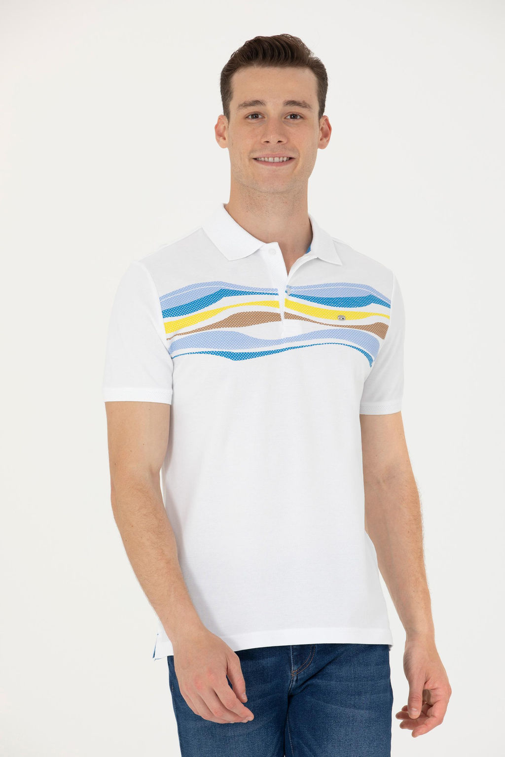 U. S. Polo Assn Мужская футболка поло Saks - U.s. polo assn фото 15