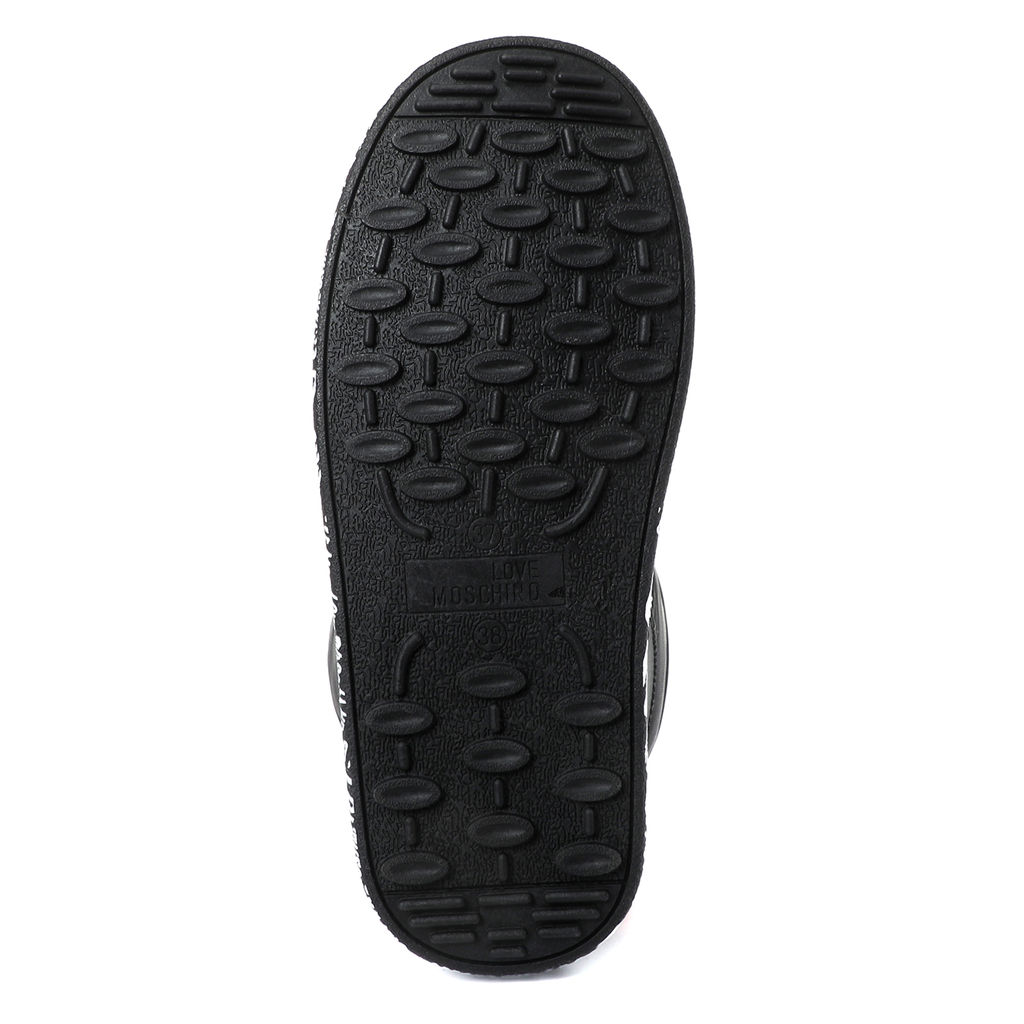 Женские дутики LOVE MOSCHINO SKI BOOT Артикул 3030609, черный  фото 4