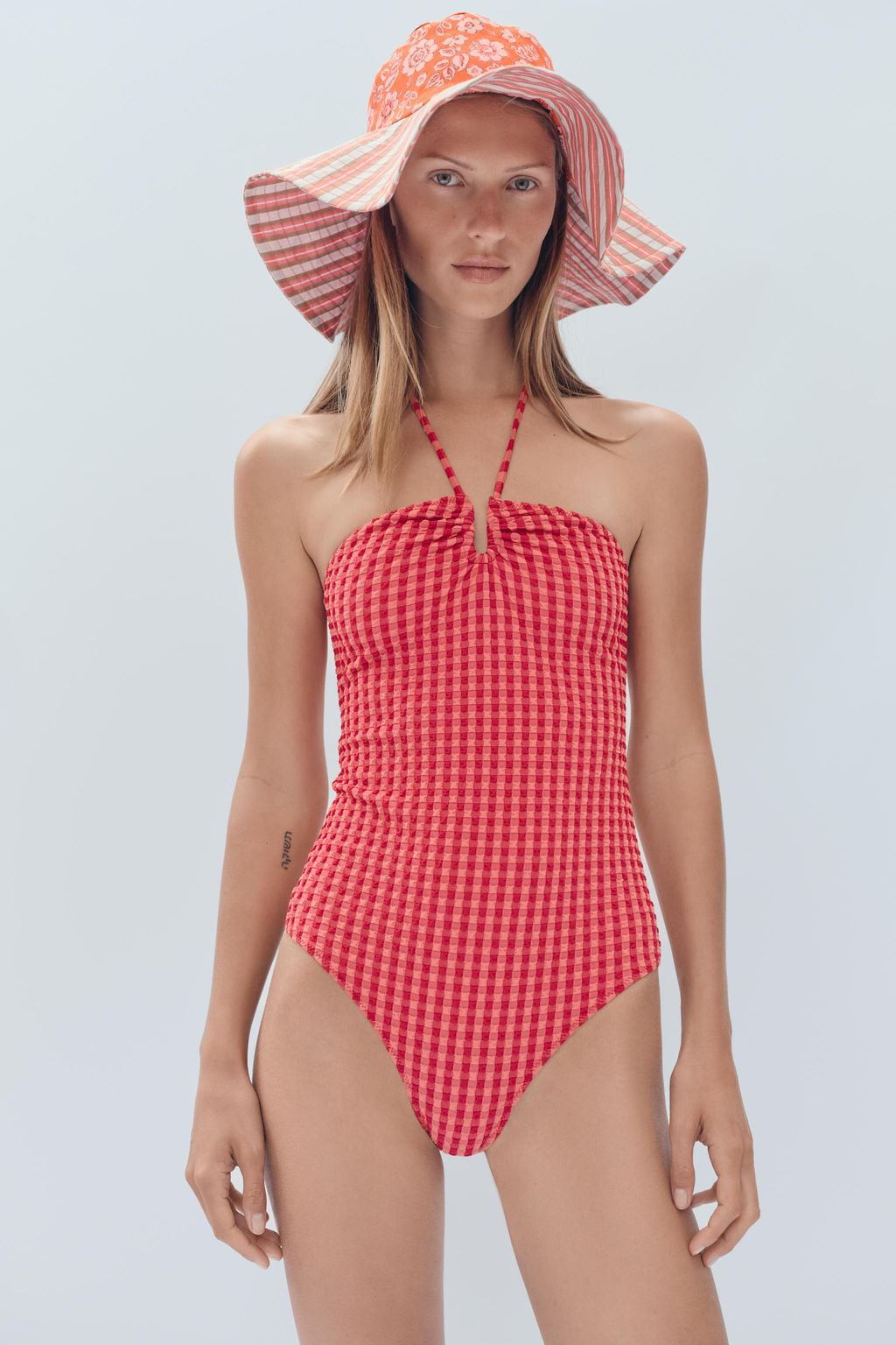 BA?ADOR HALTER VICHY LIMITED EDITION / BURGANDY MARS - Zara фото 2
