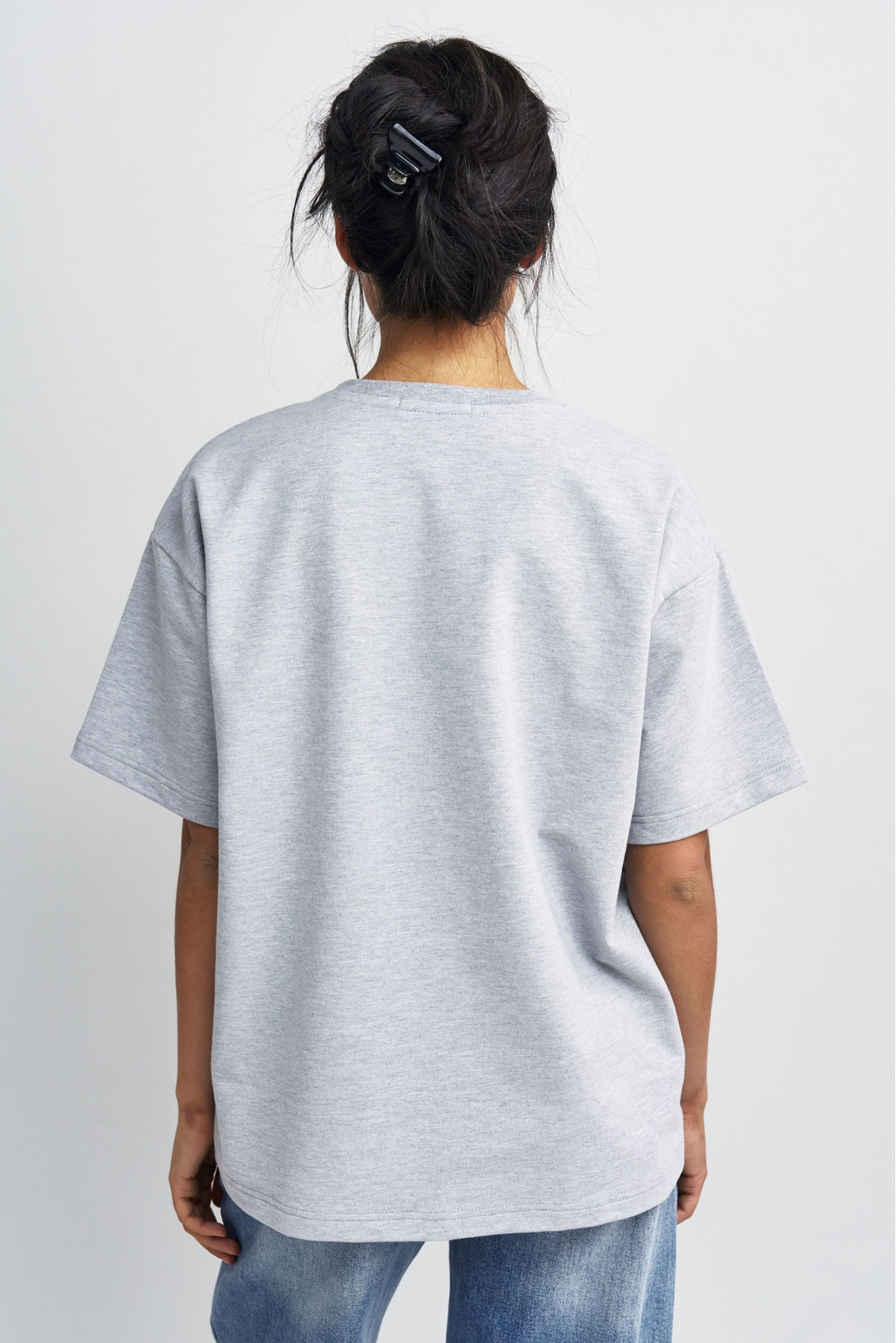 Футболка Никогда не пишу первой Серый меланж - Erist store фото 5