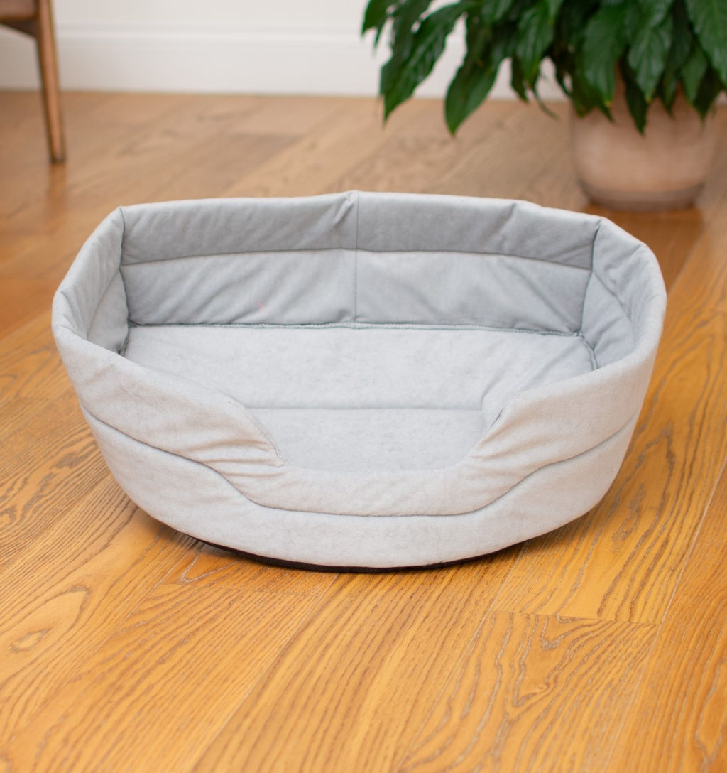 ВИА Лежак полукруглый, серый 38*31*14см 99ред99 91211сер 91211сер