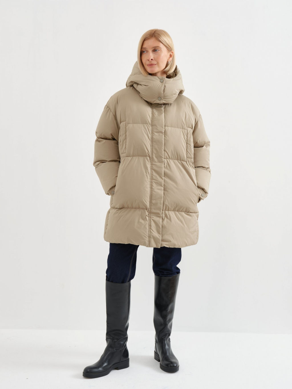 Conso/WDM 230509 - oliva Пуховая куртка