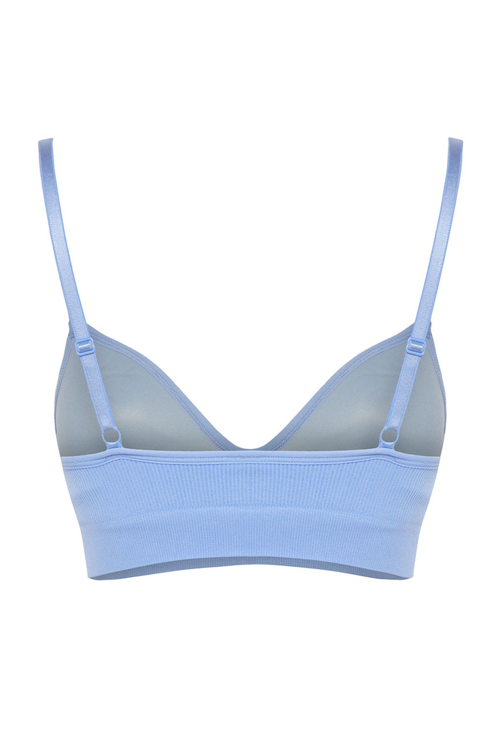 TRENDYOLMILLA Siyah Seamless/Dikissiz Ip Ask?l? Dolgusuz Balensiz Kapl? Bralette Orme Sutyen THMAW22SU0043  фото 8