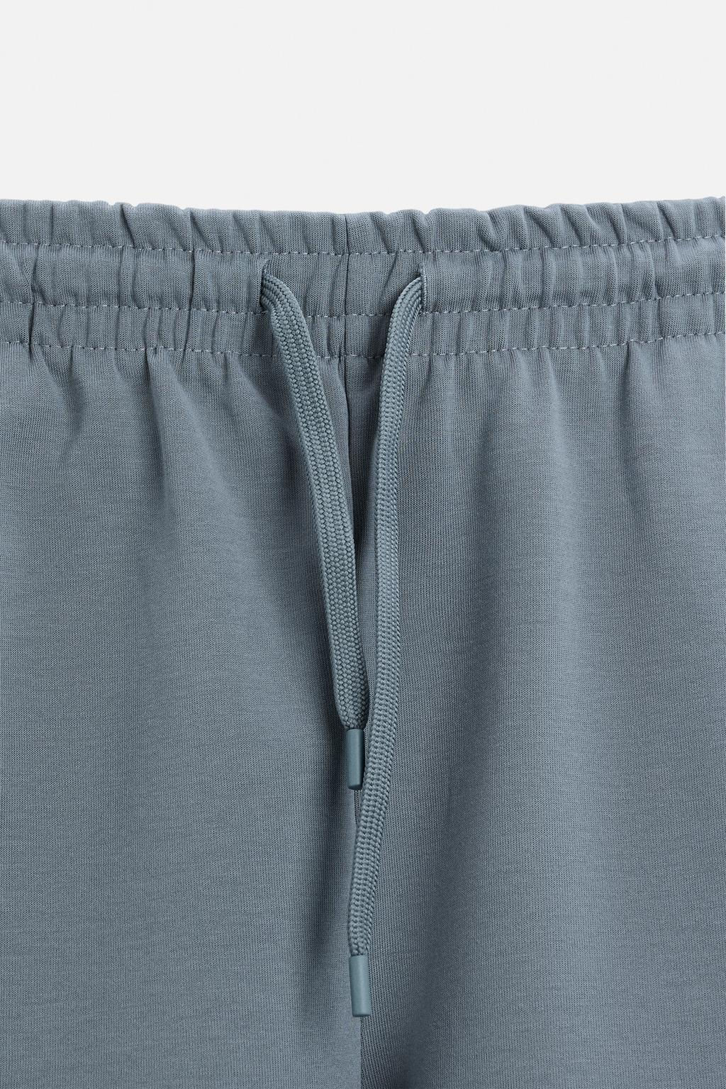 INTERLOCK TEXTURED BERMUDA SHORTS - Zara фото 18