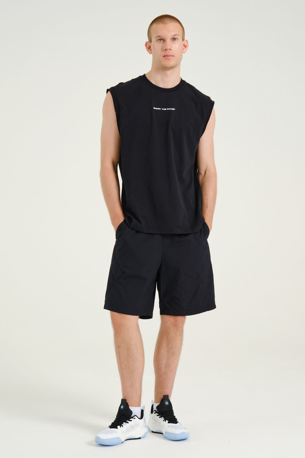 Шорты текстильные Черный - Anta фото 6