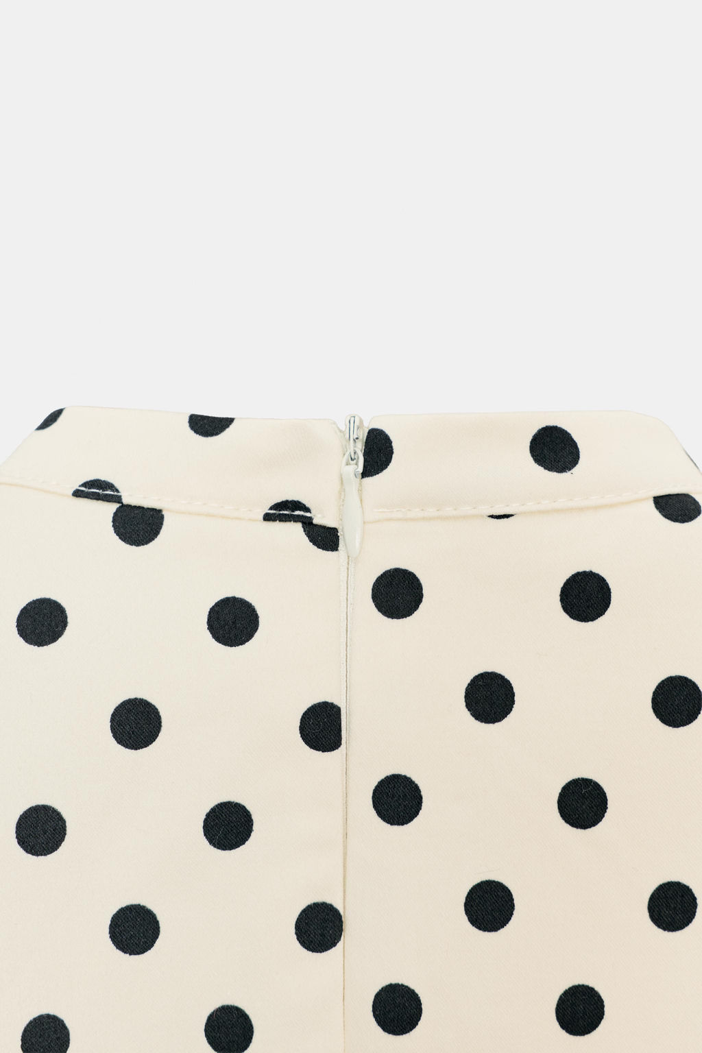 POLKA DOT SHORT DRESS WITH TIE DETAIL - Zara фото 3