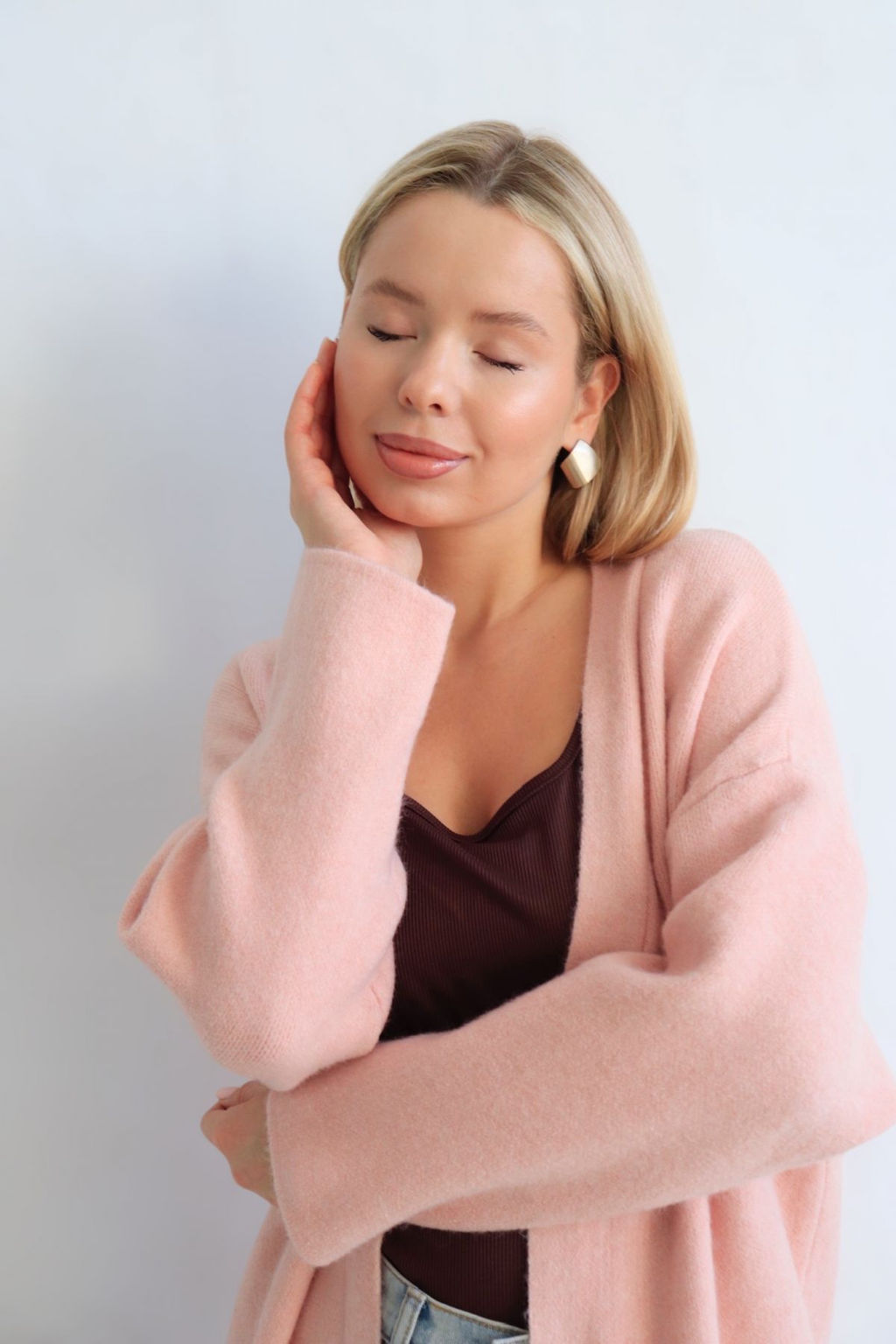 Martichelli Кардиган пудровый  фото 24