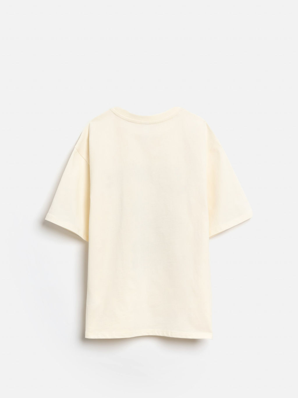 ACOOLA / Футболка детская для мальчиков Siple молочный  фото 2