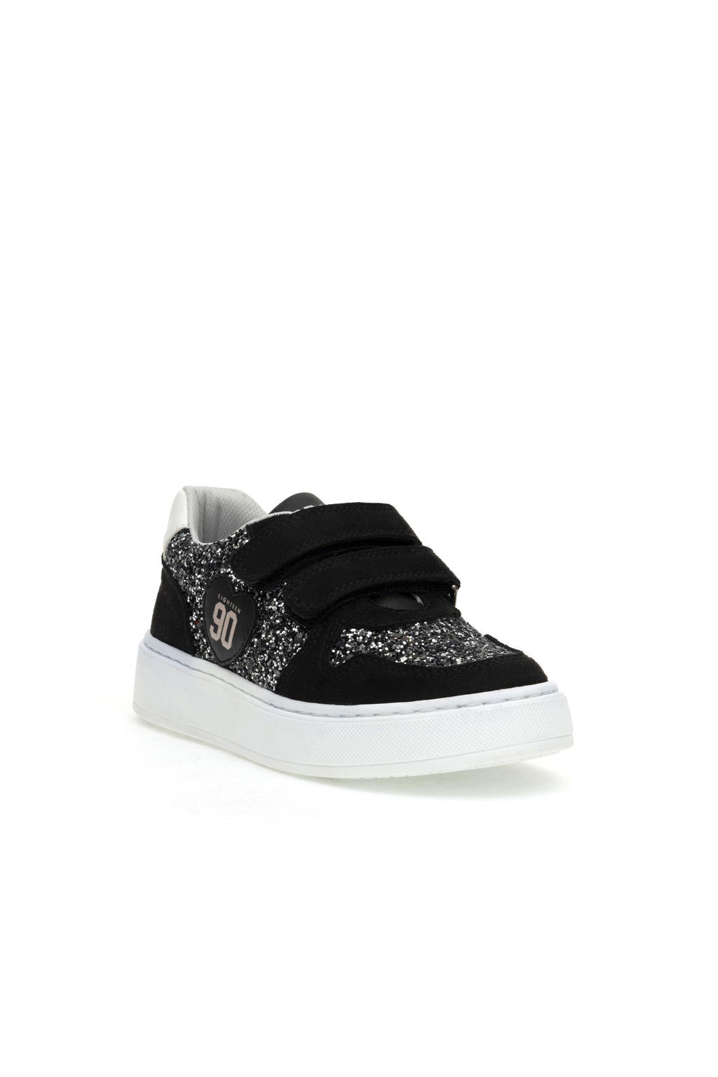 K_z _ocuk Siyah Simli Sneaker Ayakkab_ Sepette S_rpriz _ndirim - U.s. polo assn фото 3