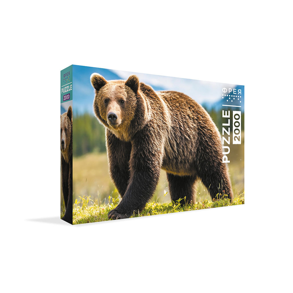 ФРЕЯ Пазл 2000 элемент. PZL-2000/44 Медведь среди гор