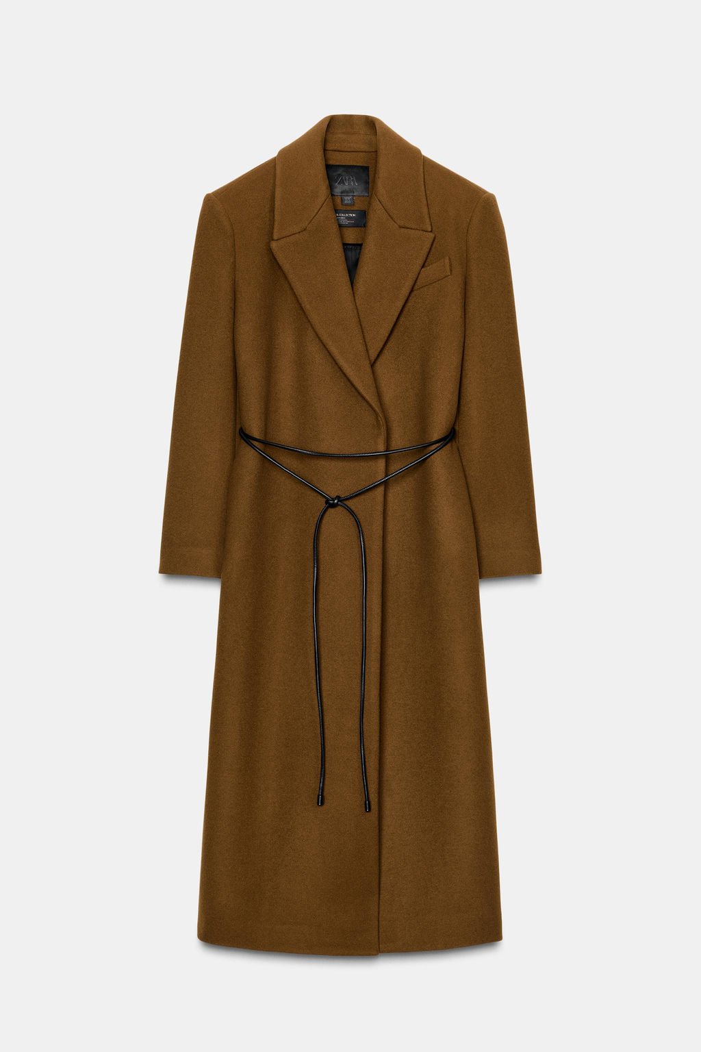 WOOL BLEND COAT ZW COLLECTION - Zara фото 9