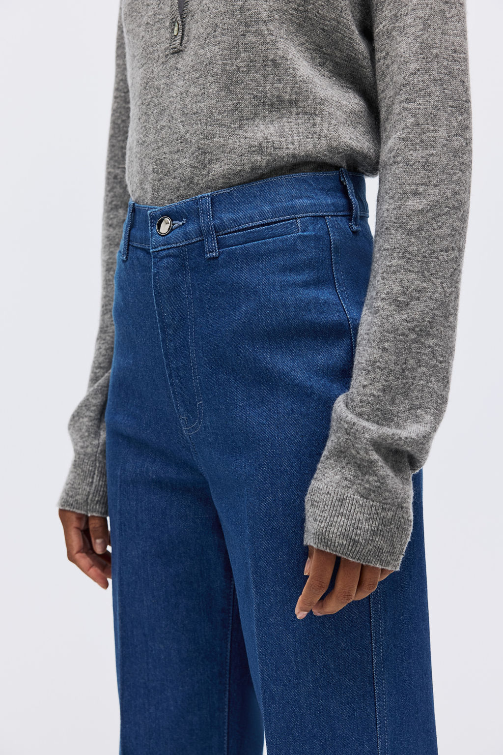 Straight High Jeans - H&m фото 8