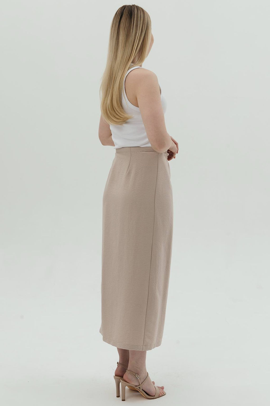 Юбка женская 181/04/Бежевый - Rise фото 3