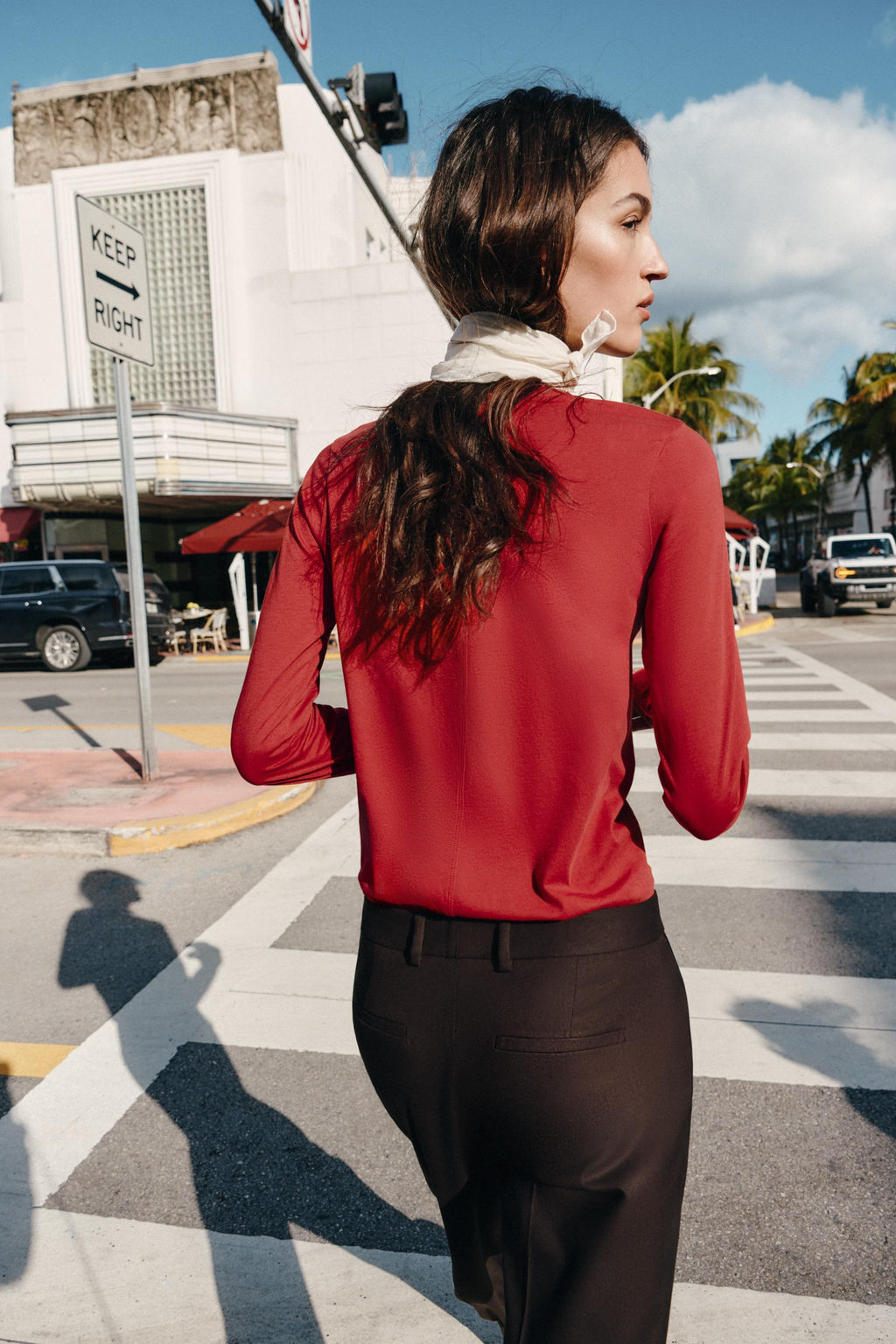 COTTON LONG SLEEVE T-SHIRT - Zara фото 5