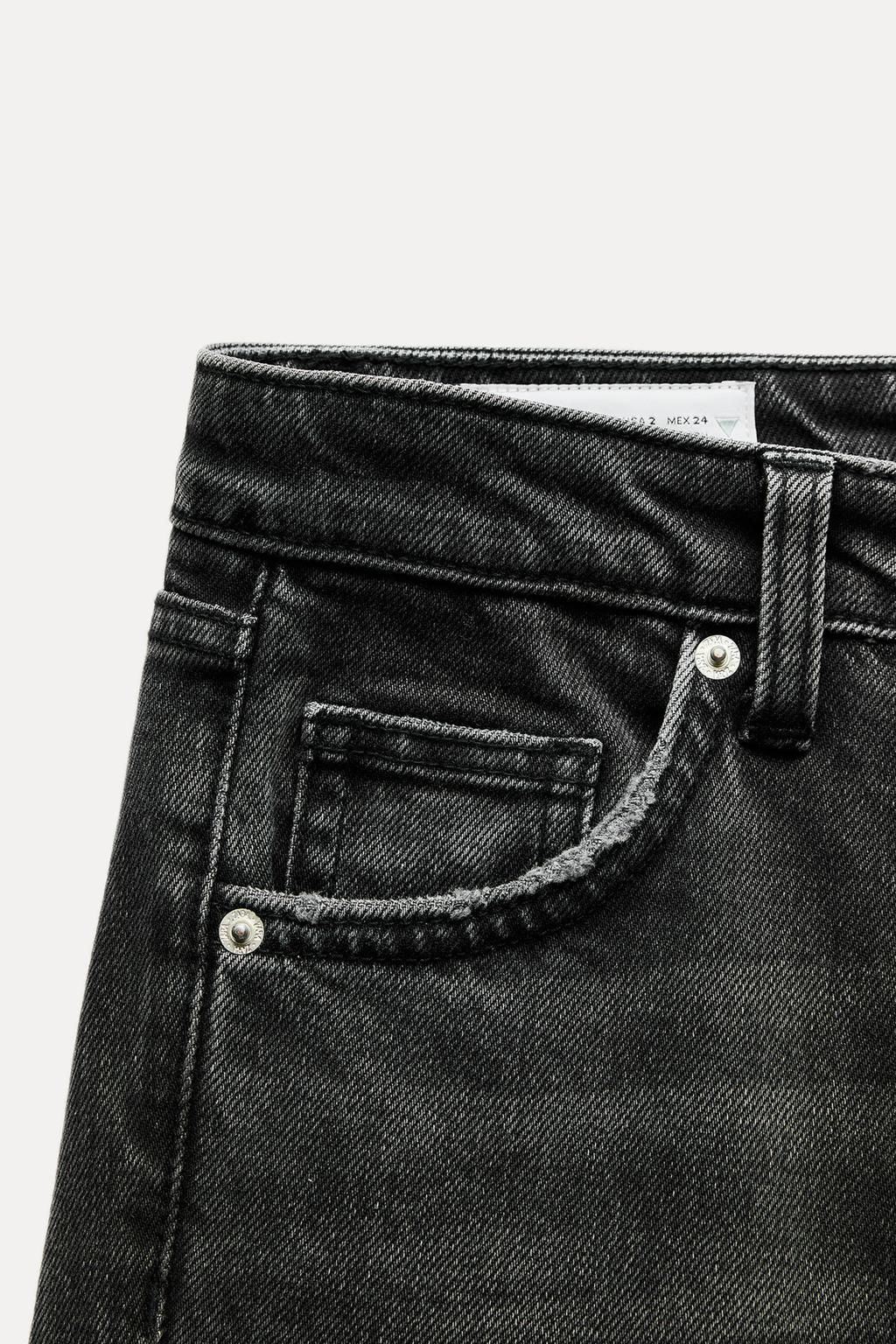 TRF CROPPED FLARE HIGH-WAIST JEANS - Zara фото 30