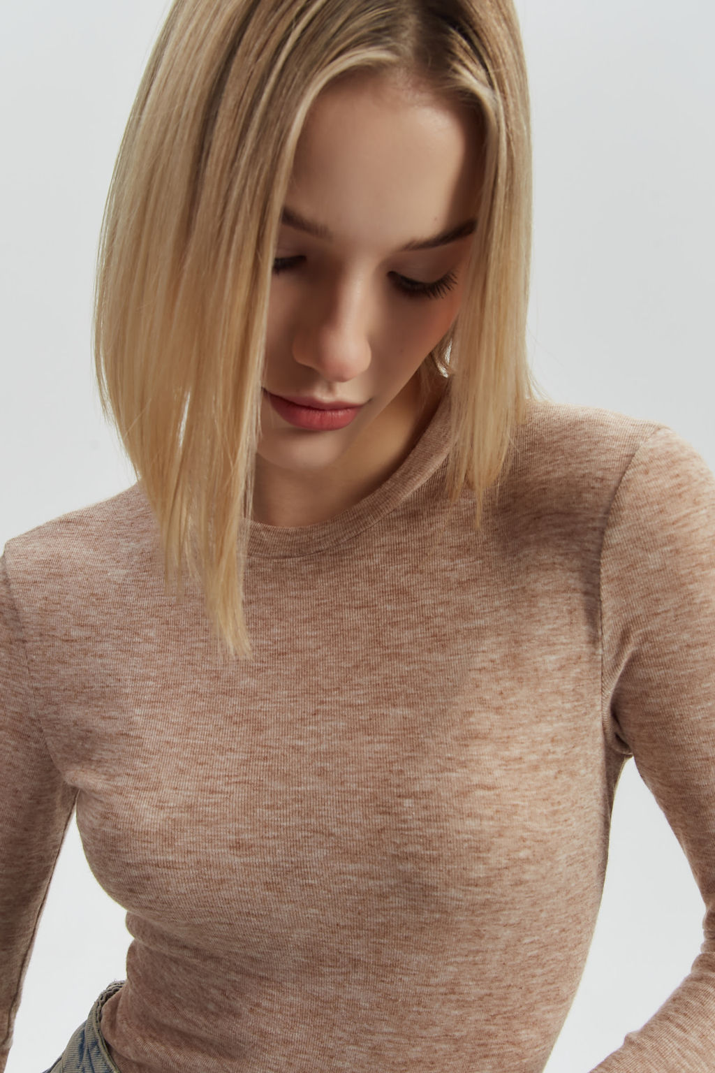 Лонгслив из трикотажа - Mollis фото 4