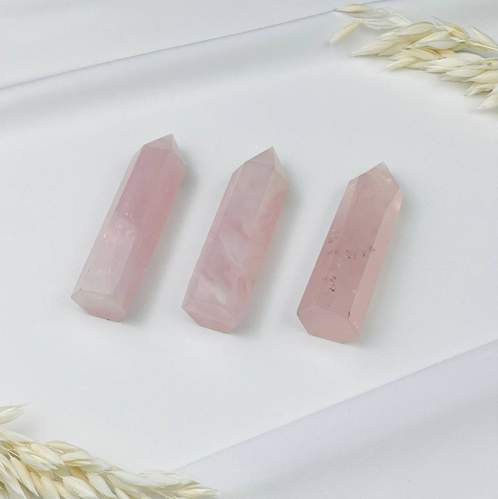 Кристалл Розовый кварц - Радуга самоцветов фото 3