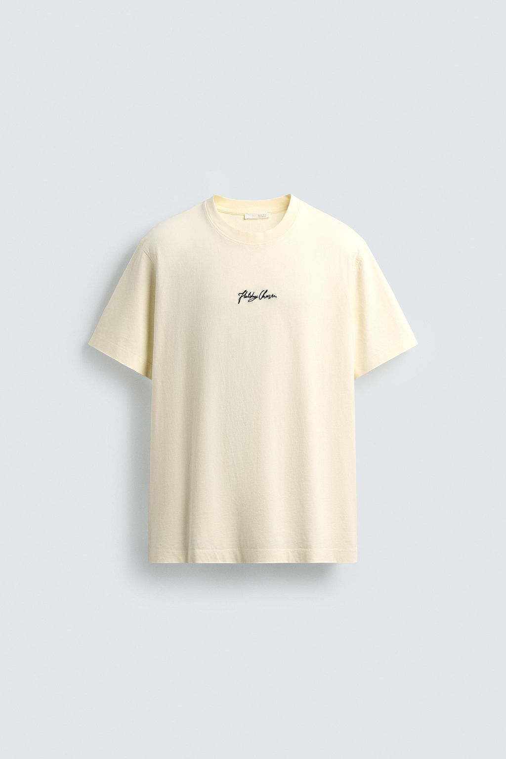 EMBROIDERED SLOGAN T-SHIRT - Zara фото 9
