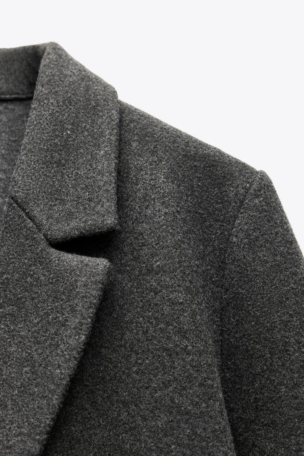 SOFT BUTTON COAT - Zara фото 19