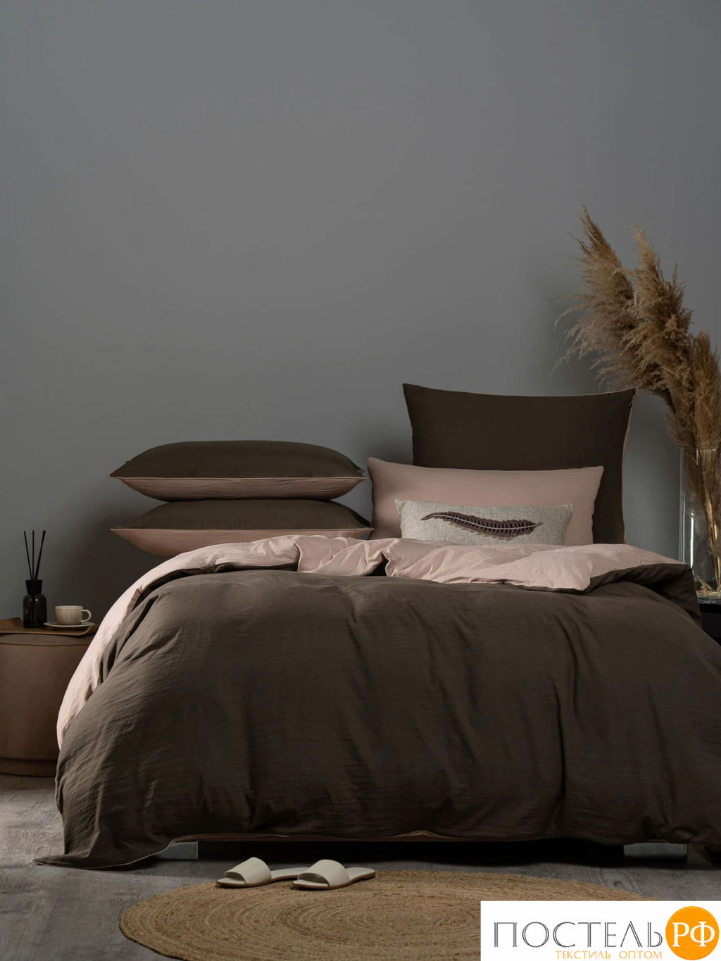 КПБ SleepiX ЮКО т-кор/роз - Sleep ix фото 2