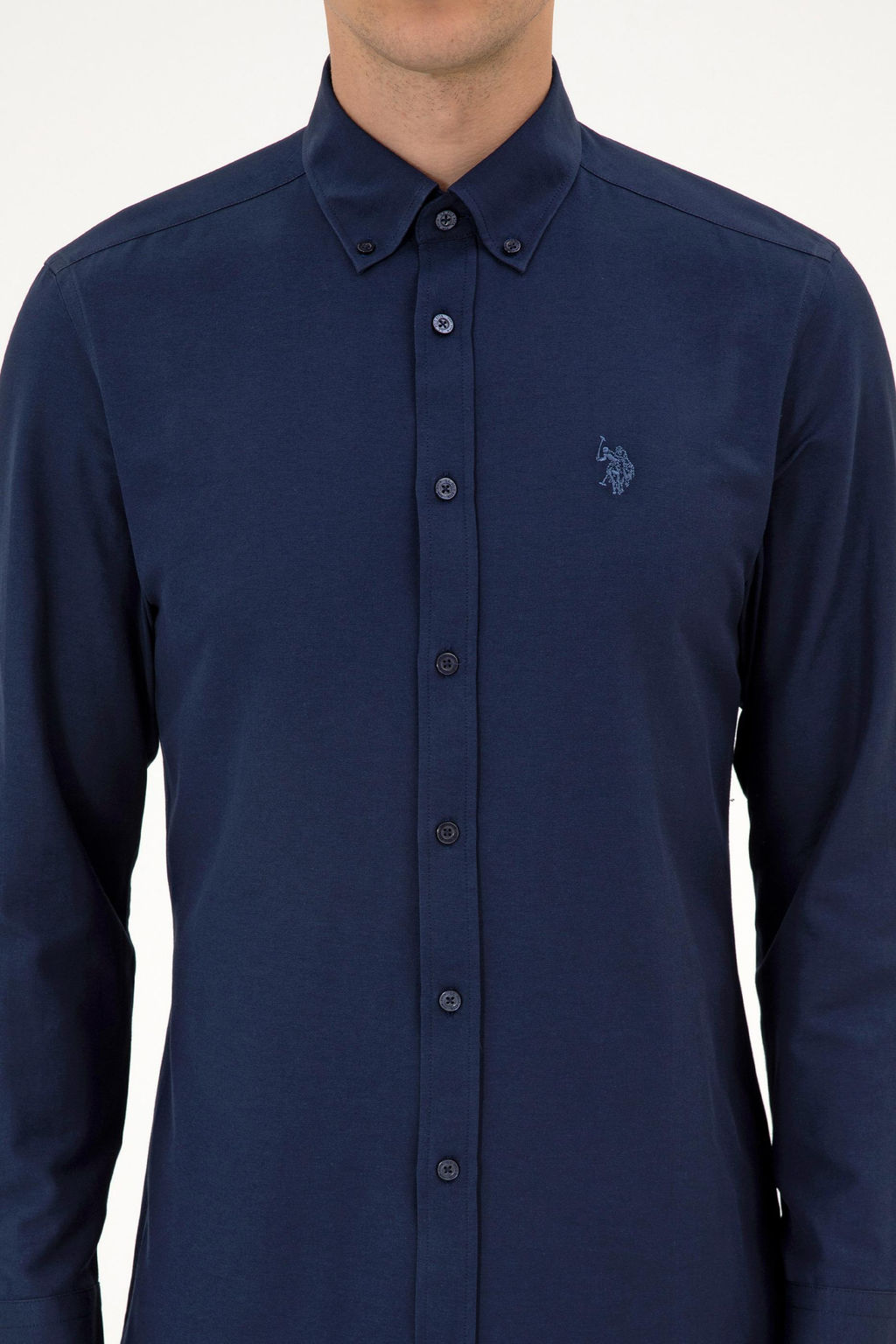Erkek Lacivert Uzun Kollu Basic G_mlek Sepette S_rpriz _ndirim - U.s. polo assn фото 6